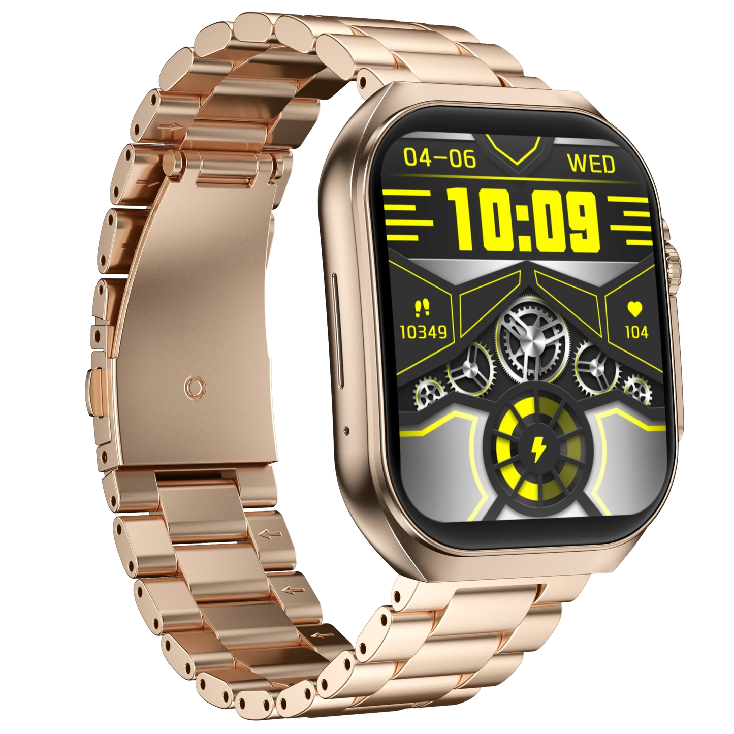 Elite Smartwatch Stainless Steel Smartwatch | Amoled Curved Display