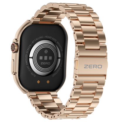 Elite Smartwatch Stainless Steel Smartwatch | Amoled Curved Display