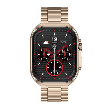 Elite Smartwatch Stainless Steel Smartwatch | Amoled Curved Display