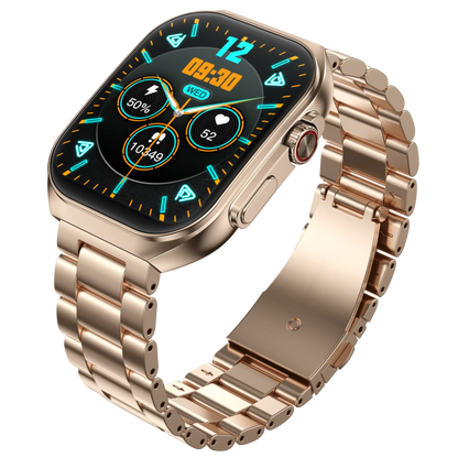 Elite Smartwatch Stainless Steel Smartwatch | Amoled Curved Display