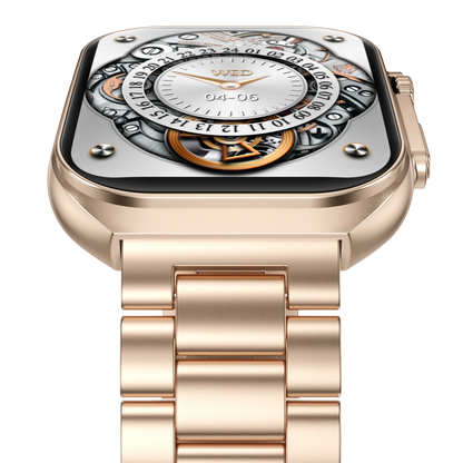 Elite Smartwatch Stainless Steel Smartwatch | Amoled Curved Display