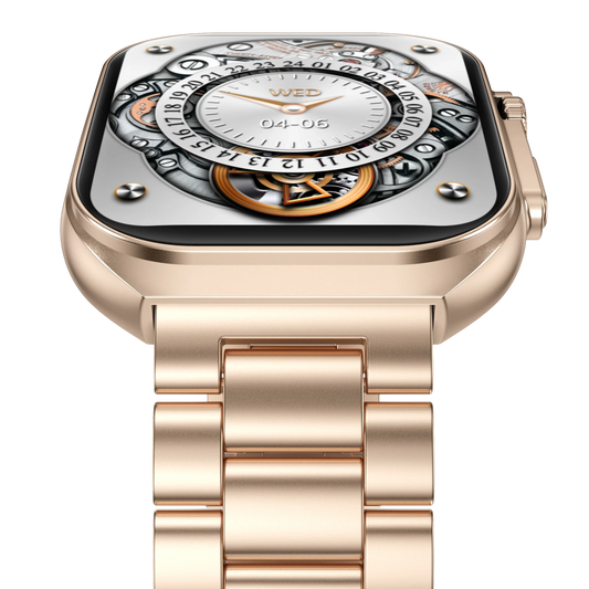 Elite Smartwatch Stainless Steel Smartwatch | Amoled Curved Display